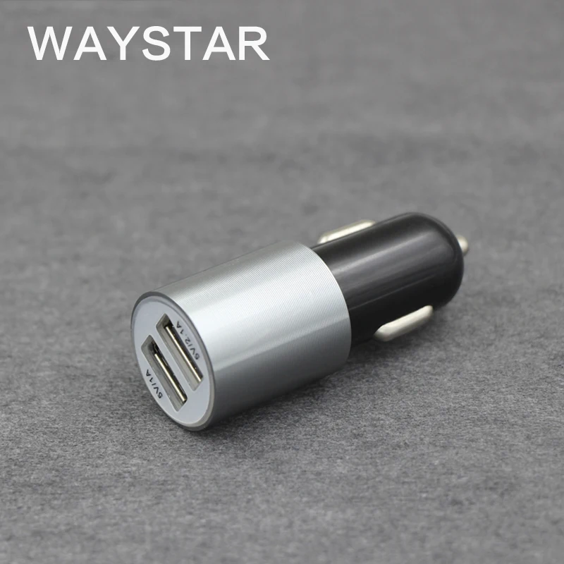 WAYSTAR МИНИ Автомобильное Зарядное Устройство 5 V 3.1A Быстрый Dual USB Порт Адаптер