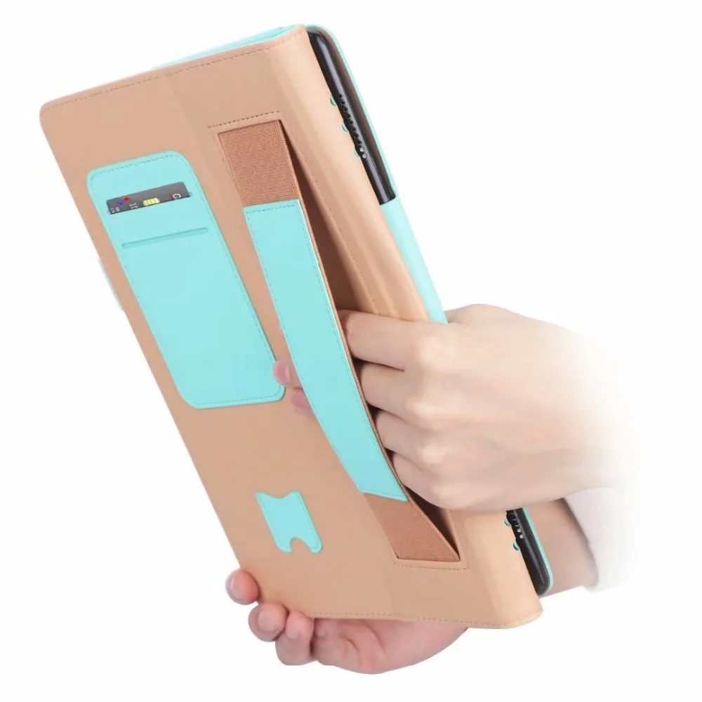 Роскошный кожаный чехол подставка из искусственной кожи для Huawei MediaPad T5 10 Женская