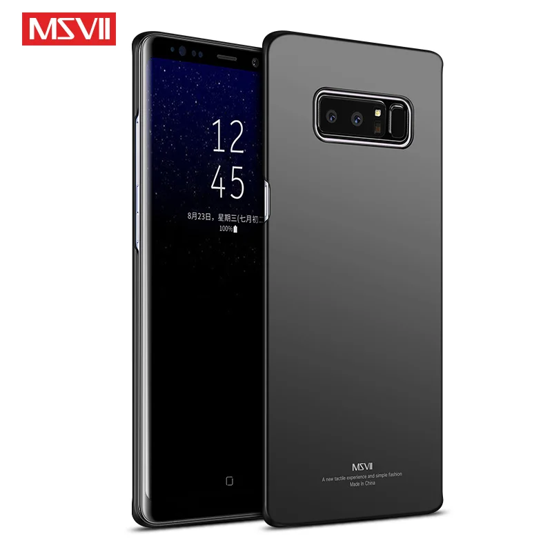 Msvii Классический чехол для телефона samsung Galaxy Note 9 8 5 3 ультра тонкая задняя крышка