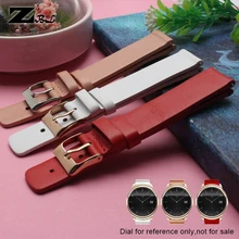 Ремешок для наручных часов из натуральной кожи 16 мм, ремешок для часов, ремешок для часов, быстросъемный ремешок для часов, ремешок для часов moto360, розовый браслет, ремешок