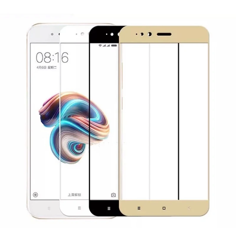 

9H 2.5D Ultra-clear Protective Tempered Glass For Xiaomi Mi 5X Mi5X 5.5 inch Full Coverage Screen Protector Film Sklo