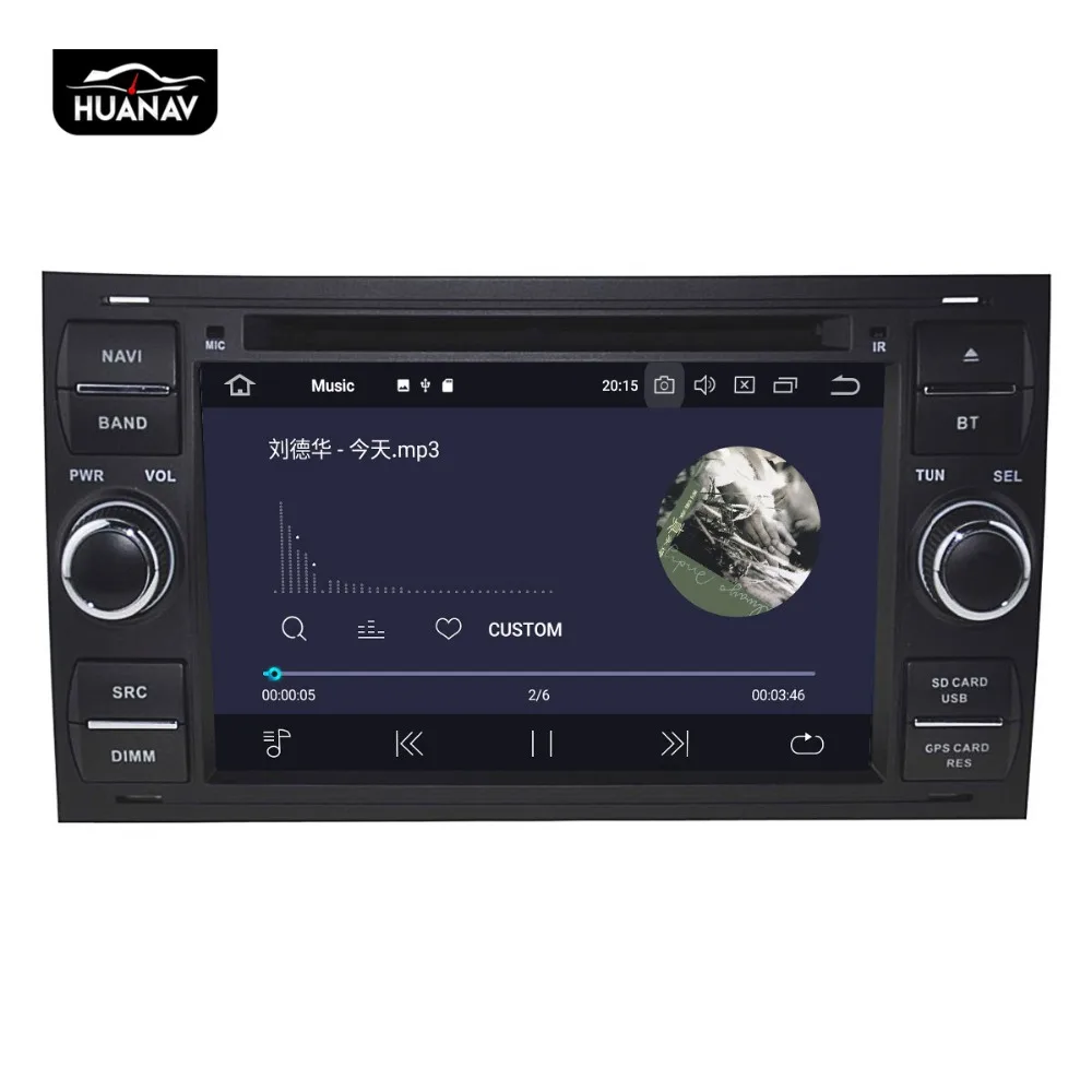 Excellent DSP Android 9.0 Car DVD Player GPS Navigation For Ford Mondeo 2004-2010 Car radio player Auto stereo Multimedia head unit tape 12