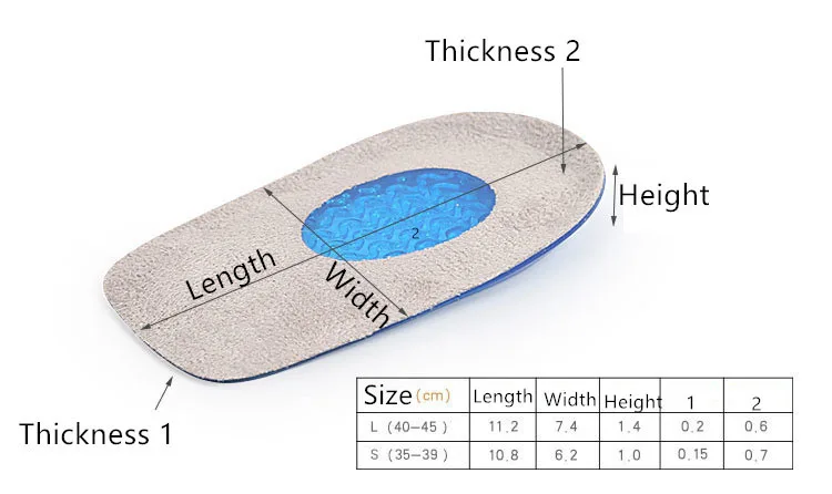 Подушечки для поддержки пятки СЭБС гелевые подушечки для ног половинные стельки Силиконовая полоска от натирания на пятку вставки Силиконовая полоска от натирания на пятку гель для чашки