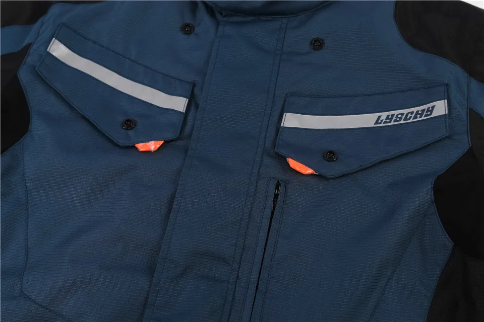 LYSCHY, водонепроницаемая мотоциклетная куртка для езды на мотоцикле, защитная одежда, светоотражающее пальто, мужская Броня, защитная одежда, куртки