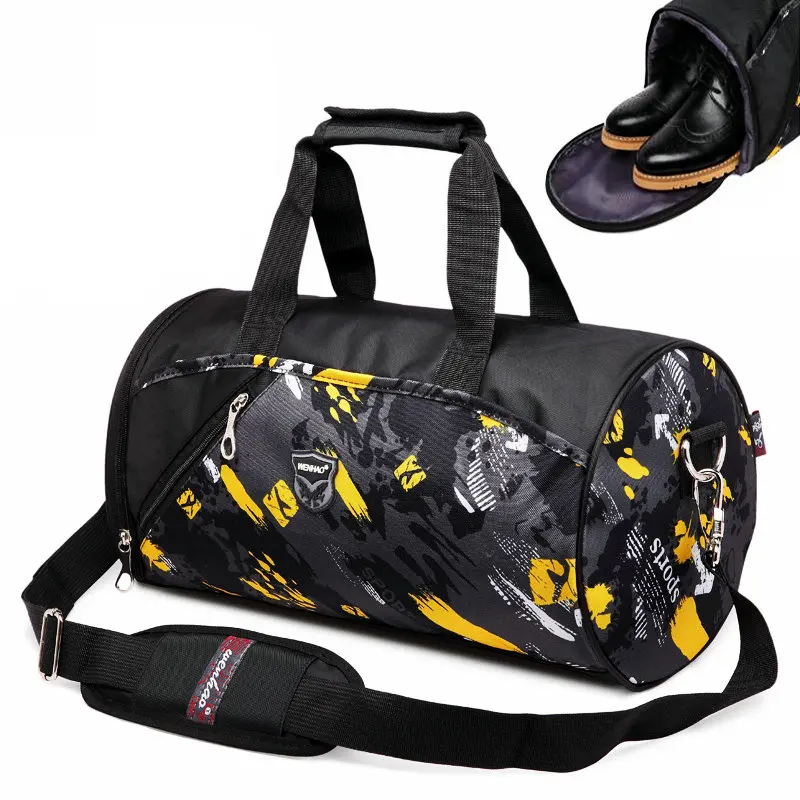 Brand new gym sport handbag waterproof oxford fitness crossbody bag men