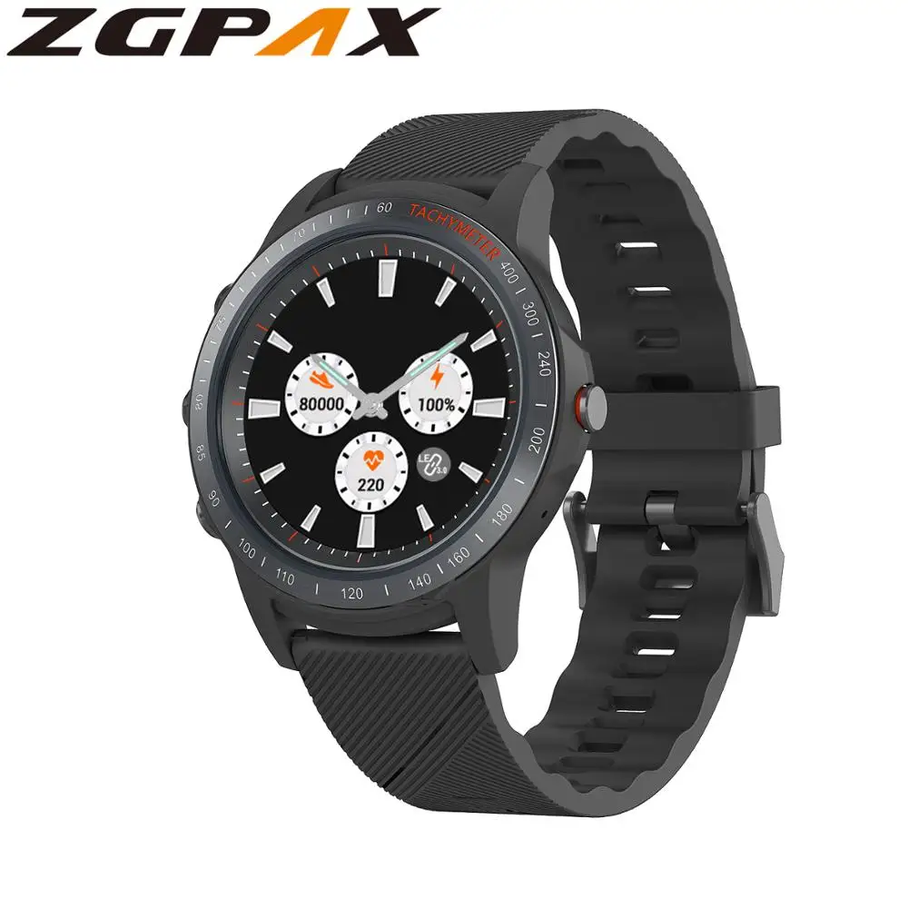 ZGPAX 2019 Новые смарт часы S22 MT2523 1 2 дюймовый ЖК указатель спортивные умные монитор