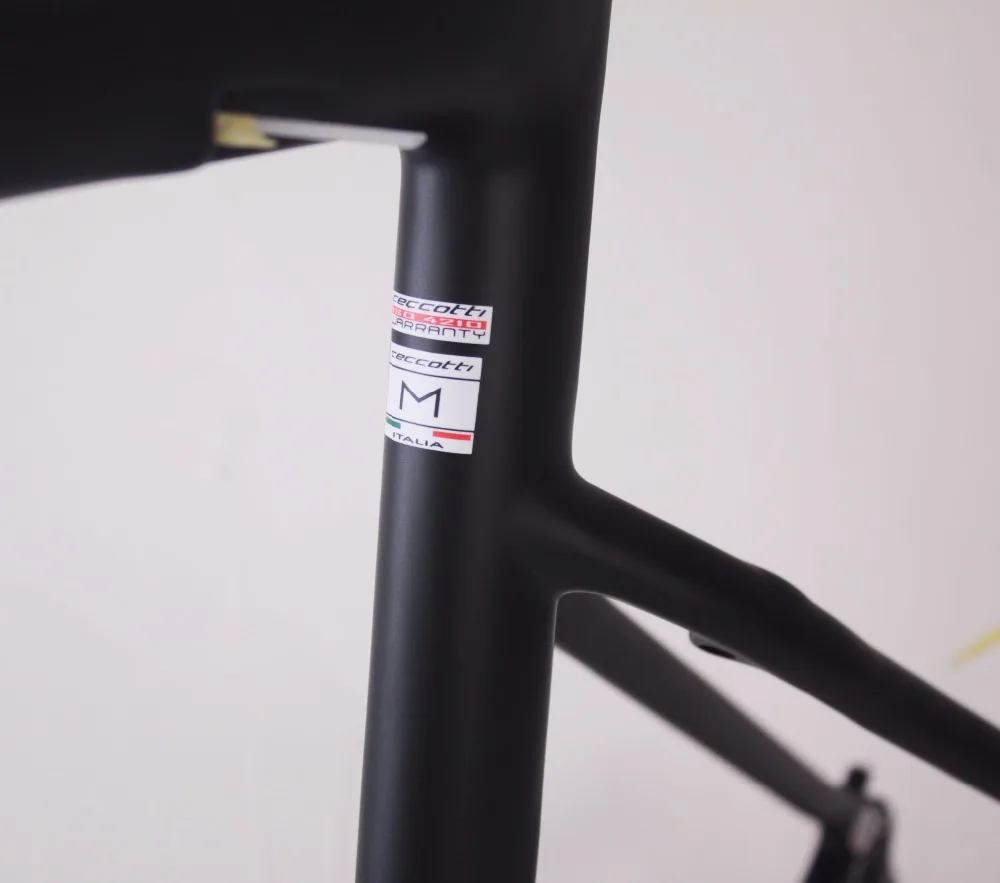Best Grey Ceccotti road bike frame DI2 and mechanical direct mounted brake style carbon road frame 1 Best Grey Ceccotti road bike frame DI2 and mechanical direct mounted brake style carbon road frame 1
