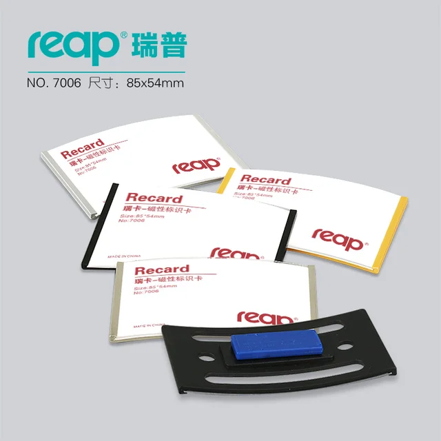 10pcs 1 Lot Reap7006 Abs 90 54mm Magnetic Name Tag Badge Holder 10pcs 1 Lot Reap7006 Abs 90 54mm Magnetic Name Tag Badge Holder Magnet Badges