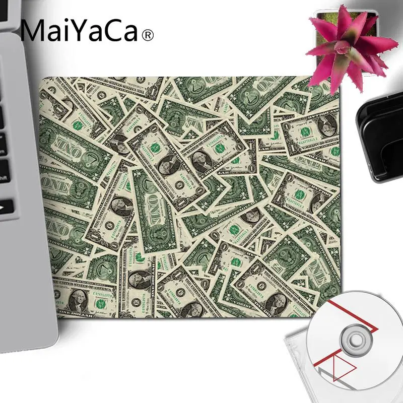Коврик для мыши Maiyaca Cool New Dollar Money игровой коврик геймеров прочный резиновый