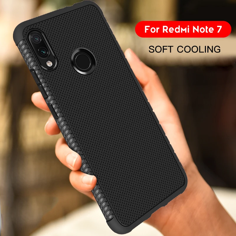 

For Xiaomi Redmi Note 7 6 Pro 5 6 4 4X 6A 5A S2 Y2 Soft TPU Breathable Cover For Xiaomi Mi8 A2 Lite A1 5X 6X A2 PocoPhone F1 Bag