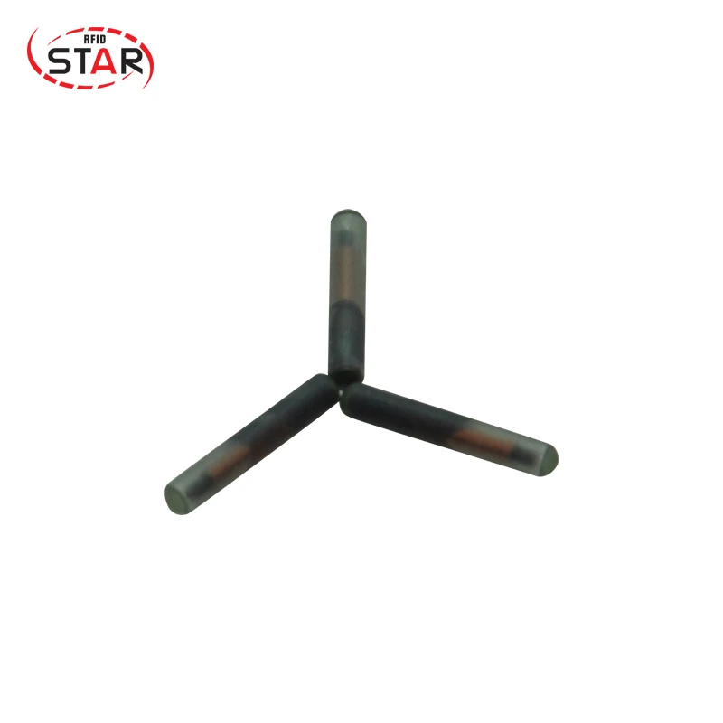 134 2 кГц RFID EM4305 1 4*8 мм Стеклянная бирка ISO11784/5 FDX-B животных бирки для идентификации