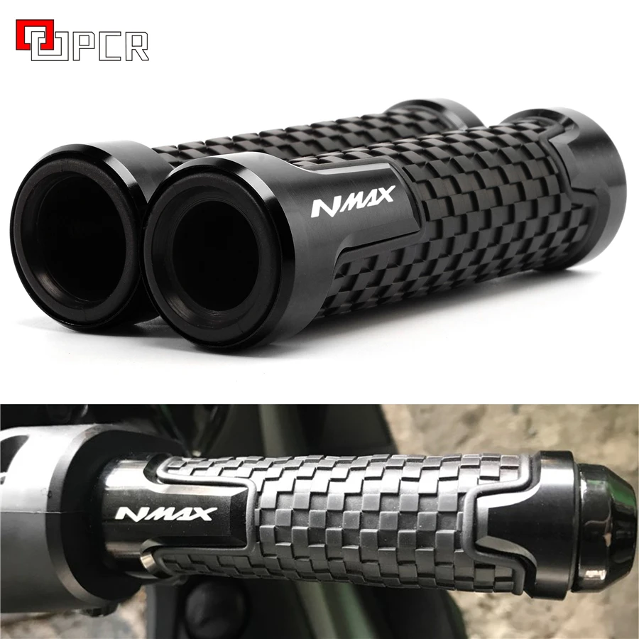 7/8 ''22 мм ручки для YAMAHA NMAX 125 155 мотоцикл s гоночный руль ручка логотип N-MAX