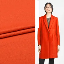 Большой оранжевый 98% камвольная пряжа шерсть и это содержание платья Брюки Заказная ткань
