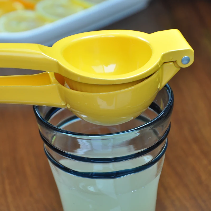 Соковыжималка для лимона Hend, двойная чаша, металлическая соковыжималка для лимона лайма, ручная оранжевая пресс-соковыжималка для цитрусовых, кухонные инструменты для выдавливания