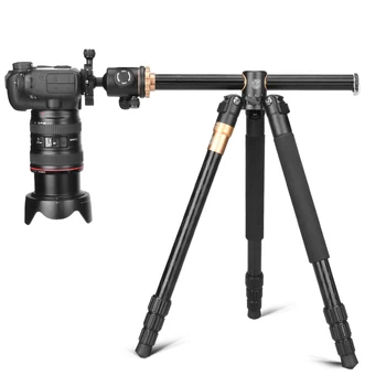 

Q999H Professional Camera Tripod 61 Inch Portable Compact Travel Horizontal System Tripod for Canon Nikon Sony SLR DSLR Cameras