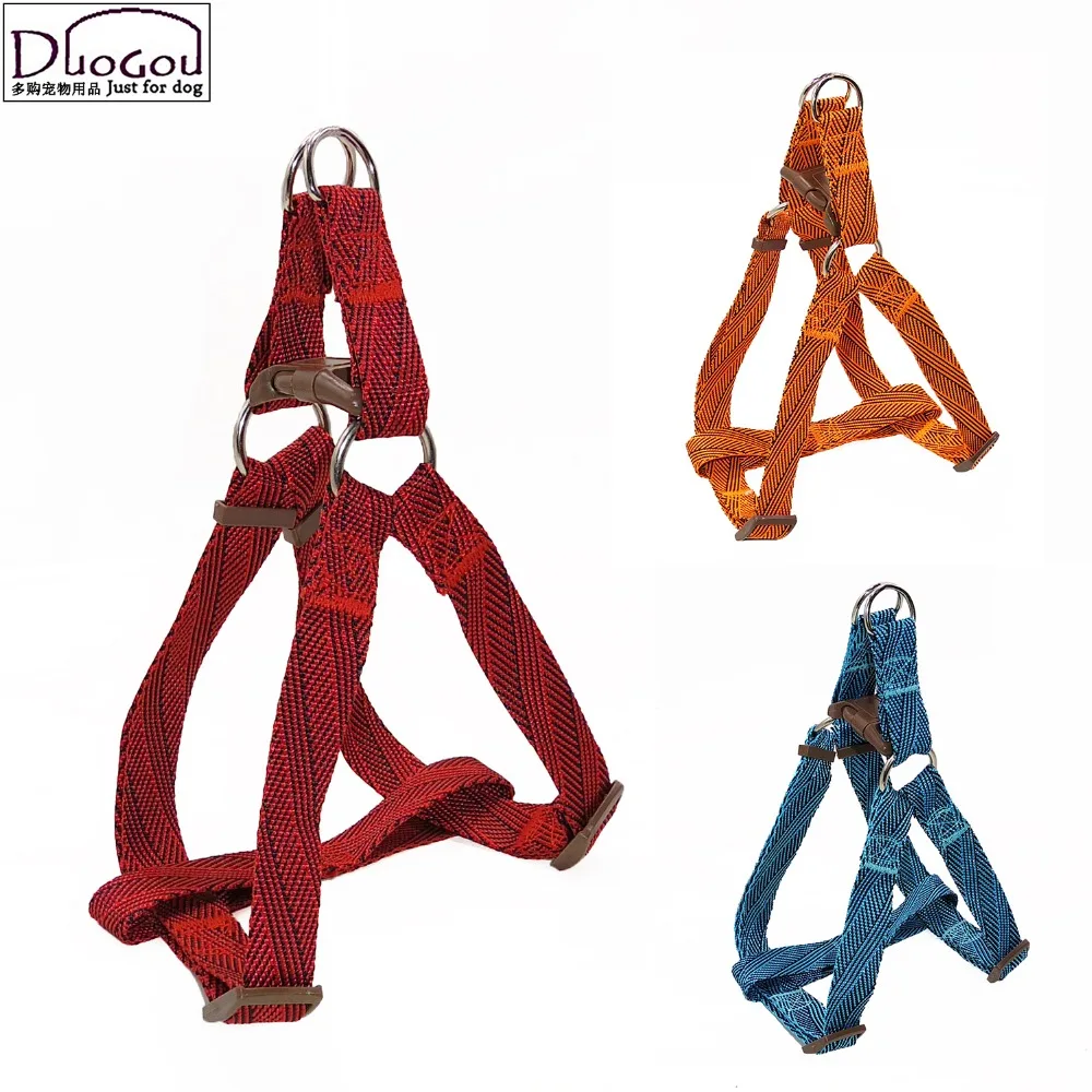 

Pet Dog Classic Harness Retro-Striped , Size Small to Large