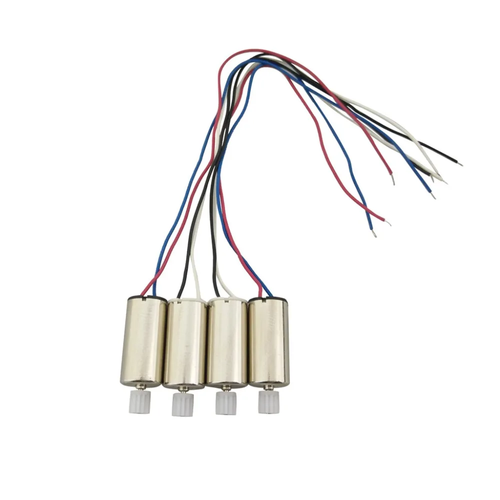 4 шт. мотор для SYMA X23 X23W запасные части квадрокоптера дрона CW CCW двигатель|Детали и