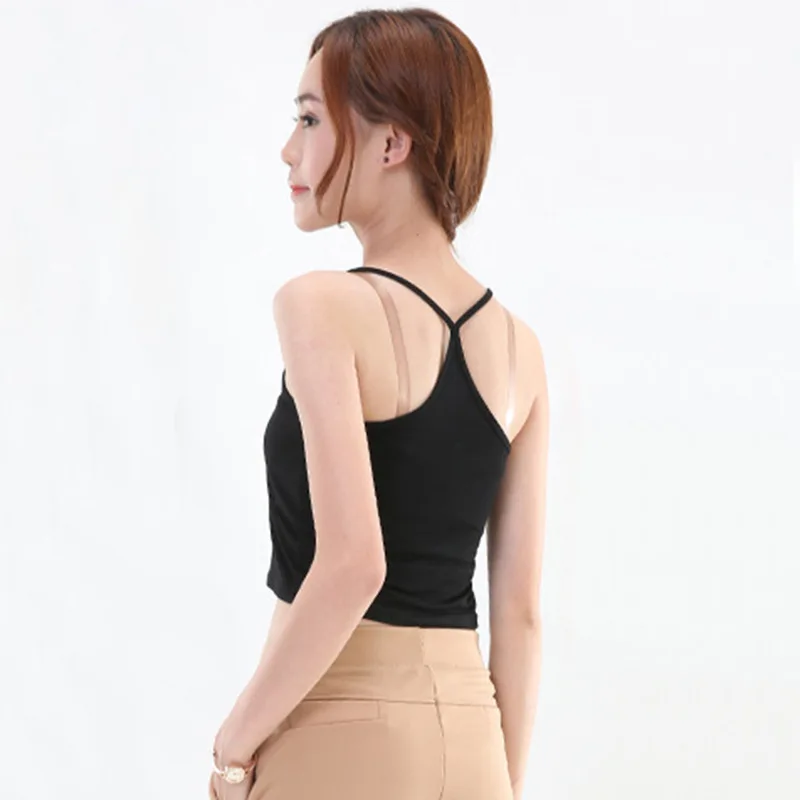 

2019 Fashion Sexy Women's Vest Sleeveless Wear-resistant Lace-up Vest Vest Summer Short Coat 2 Yards 20 Colors
