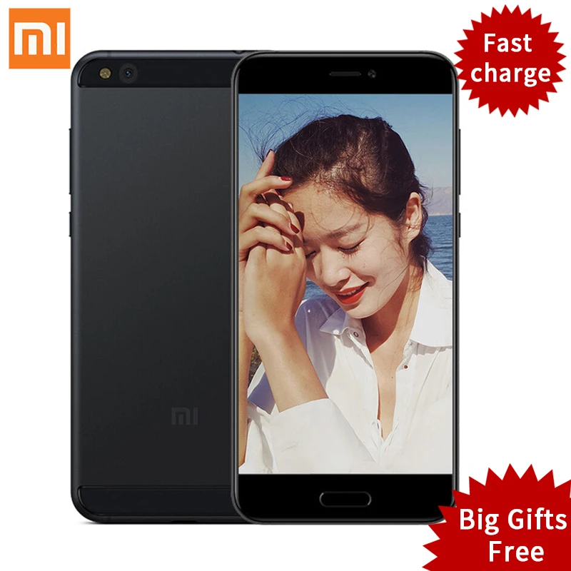 New Arrival Original Xiaomi Mi5c Mi 5C Mobile Phones Pinecone S1 Octa Core 9V 2A 3GB
