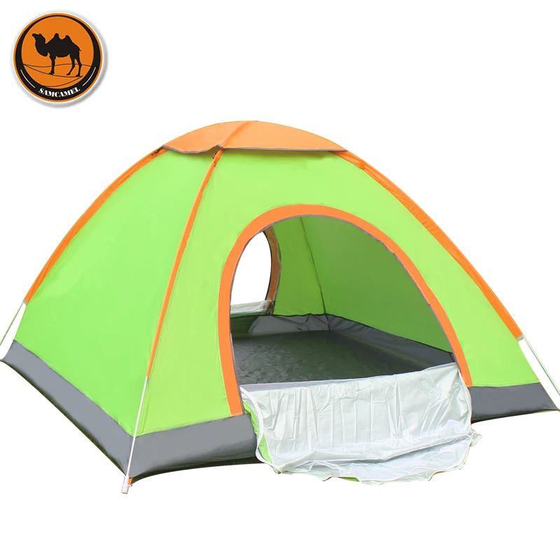 

1-2 & 3-4 persons single layer throwing automatic travel tent BBQ outdoor camping picnic beach hiking family party tent