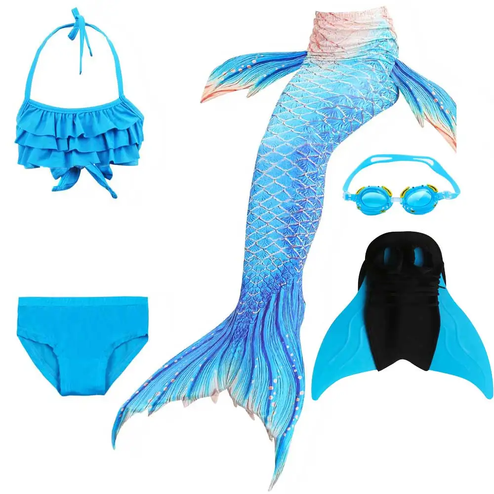 little girl mermaid tail swimsuit
