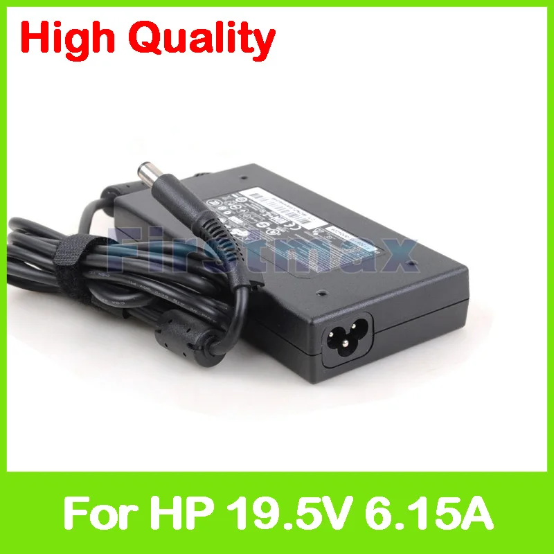 ضئيلة 19.5 فولت 6.15A محمول ac محول شاحن ل hp hdx X18-1000 X18-1100 X18-1200 X18-1300 ADP-120MH ب 644699-001 644699-003