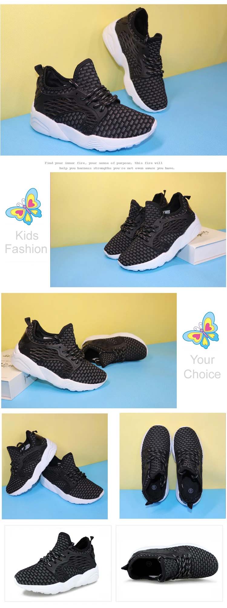 Верхняя одежда для девочек дышащие кроссовки детские, спортивные ботинки для мальчиков Бег кроссовки Детская школьная обувь Дети Путешествия кроссовки