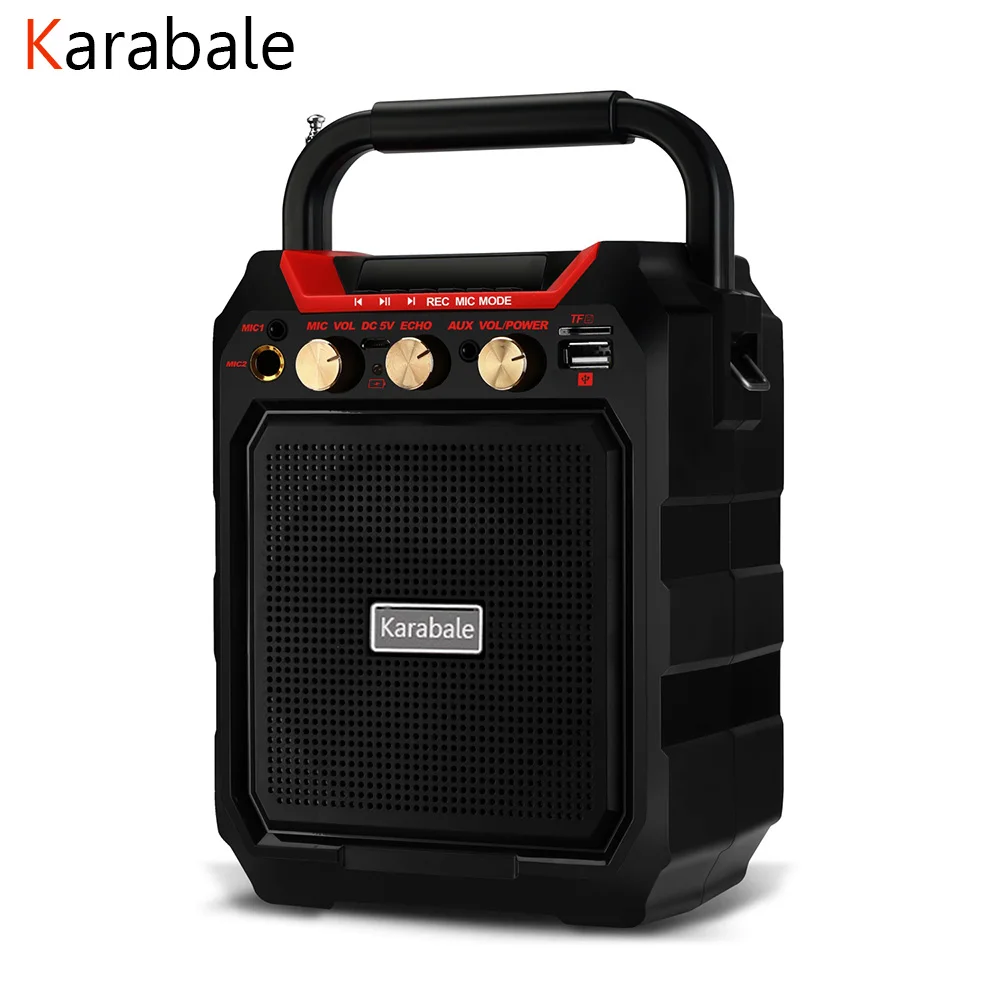 Портативная Bluetooth колонка с дистанционным управлением FM радио 3600