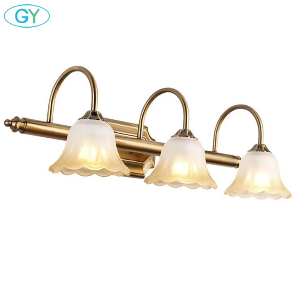 Vintage Europe Style E14 bulb vanity lights Bathroom ...