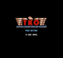 ТКО супер чемпионат по боксу 16 бит большой серый карточная игра для ntsc США игровой консоли
