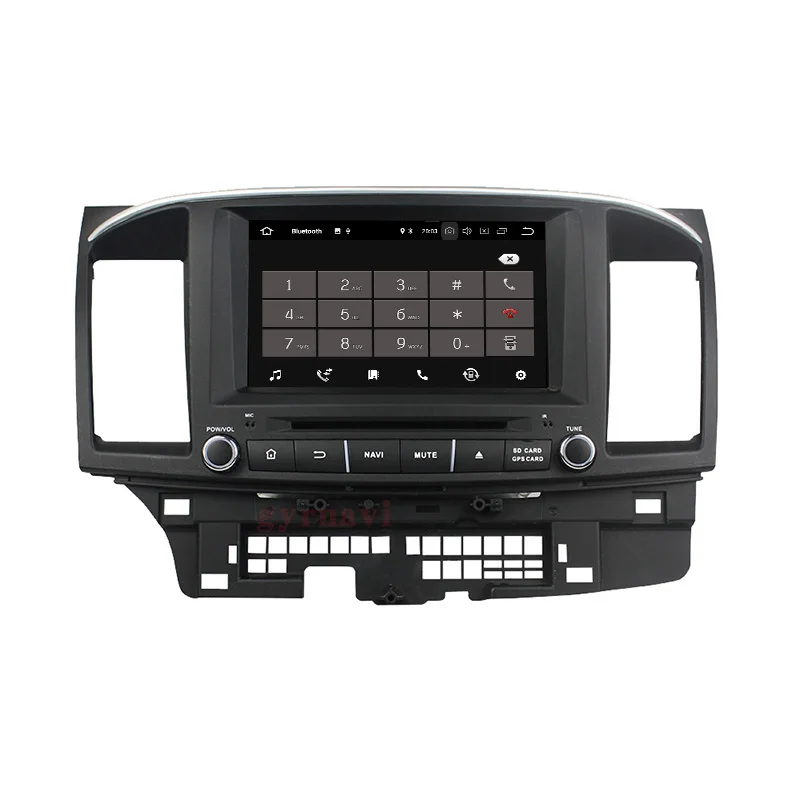 Для mitsubishi Lancer X 10 Galant Fortis EVO Android 8 1 четырехъядерный автомобильный DVD gps с wifi 4G usb BT