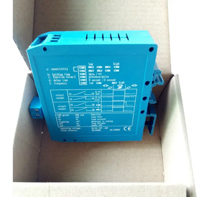 

Security DC12V/24V Vehicle magnetic loop detector loop for traffic barriers
