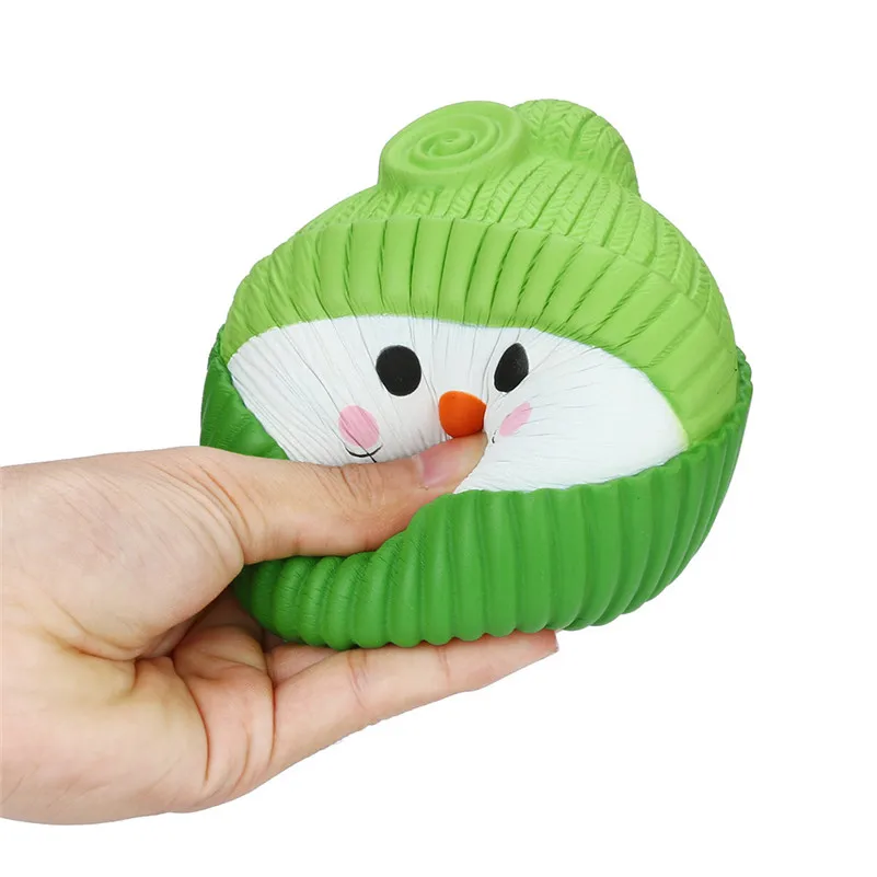 Squishies Рождественская игрушка снеговик медленно поднимающийся фрукты ароматические, игрушка для снятия стресса, игрушки салфетки анти-стресс A1