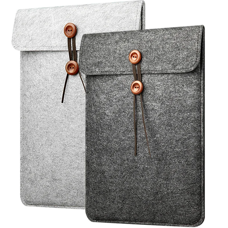 Protective Laptop Bag/Sleeve for Apple Macbook Air Pro Retina Laptop Case Cover For Macbook 11 12 13 15inch Wool Felt Laptop Bag