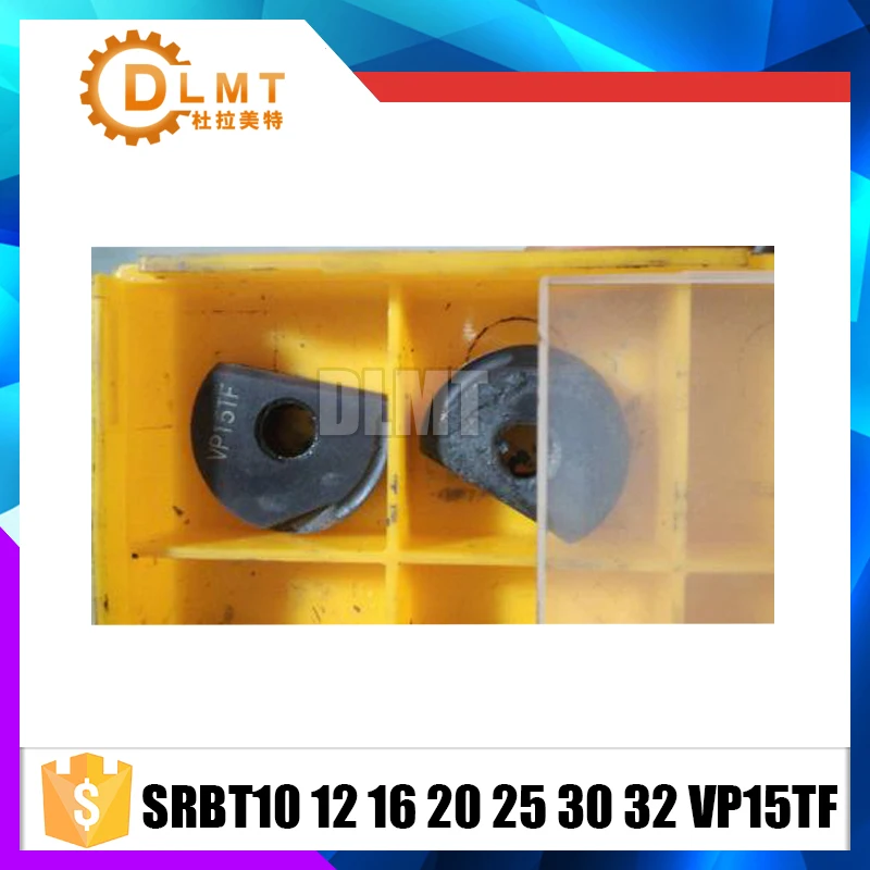 

10PCS SRBT20 VP15TF SRF Ball Head Milling Inserts Milling Cutters Blade Insert Cutting Tool