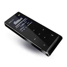 Touch Key Bluetooth MP3 Player 8GB Built-in Speaker Hi-Fi Sound 60 Hours Playback, Portable Audio Player Expandable Up to 128GB