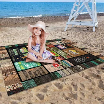 

This Is How We Roll Camping Blanket Quilt Comforters with Reversible Cotton 3D Printing Camping Mat P7Ding
