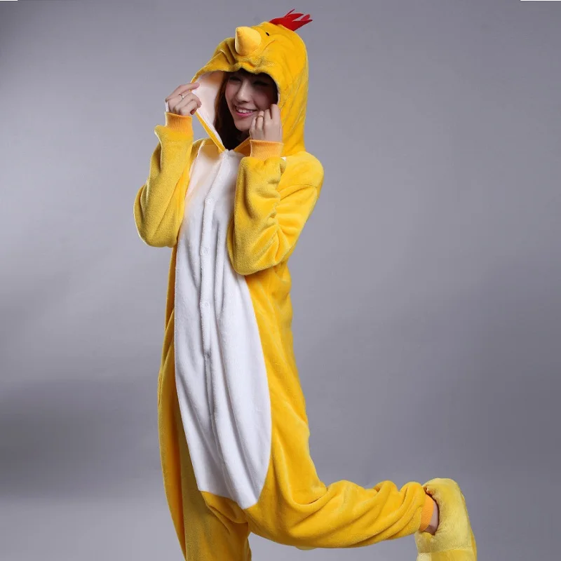 Кигуруми Новый Китайский Зодиак комбинезоны собаки зима Kawaii пижамы Аниме