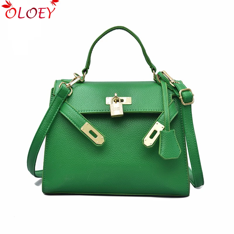 

New High Quality Women Crossbody Tote Bag Leather Handbag Ladies Lock Big Bag Luxury Brand Messenger Bags for Women 2018 Sac