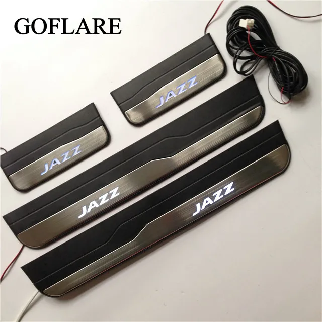 GOFLARE Car Styling for Honda JAZZ accessories 2014 2017 led auto door