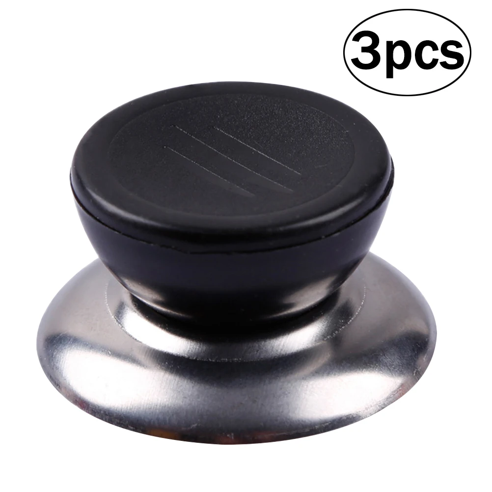 3pcs Kitchen Pot Knob Kitchen Replacement Cookware Pot Lid Handle Holding Knobin Cookware Lids
