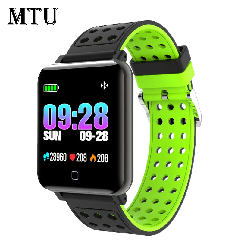 smart watch band heart rate oxygen blood pressure fitness tracker activity sport