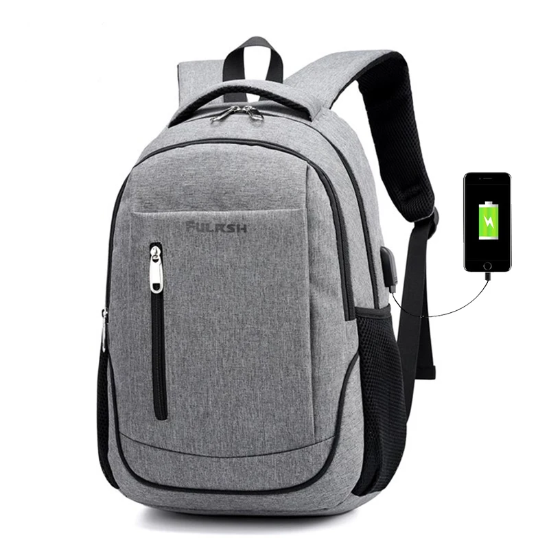 

Leisure Anti-thief USB Charging 15.6inch Laptop Backpack for Women Men Backpack Fashion School Backpack Bag for Male Mochila