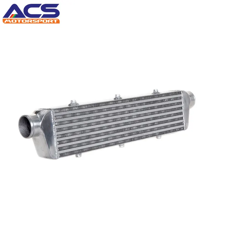 

Universal FRONT MOUNT INTERCOOLER 550mm X140mm X65mm 63mm inlet/outlet
