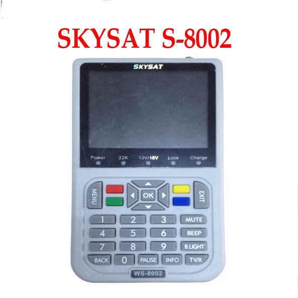 

[Genuine] SKYSAT S-8002 DVB-S2 HD Satellite Finder MPEG-4 Satellite Meter Satellite receiver set top box