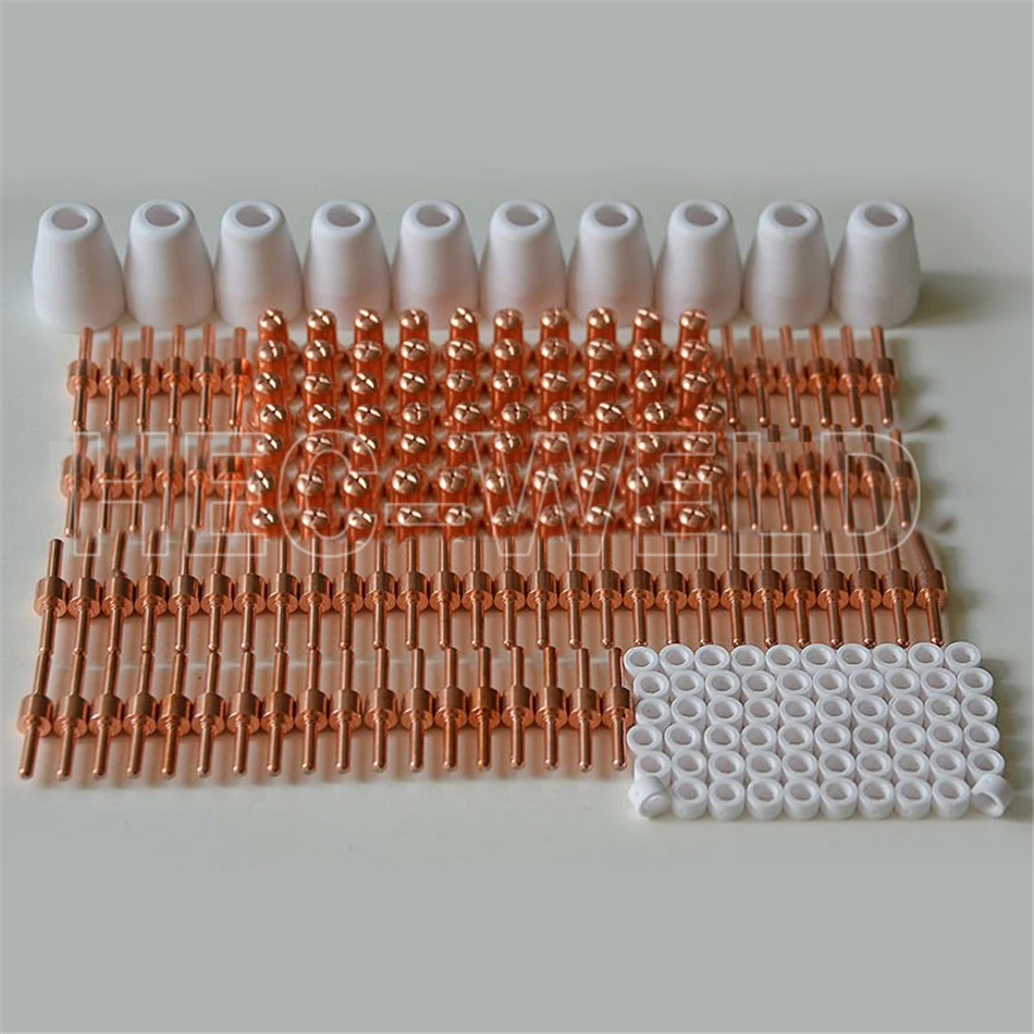 

PT-31 LG-40 Plasma Cutting Cutter Torch Consumables Extended Nozzle TIPs Fit CUT40 CUT-50D CT-312 LGK40 CUT50 190PK