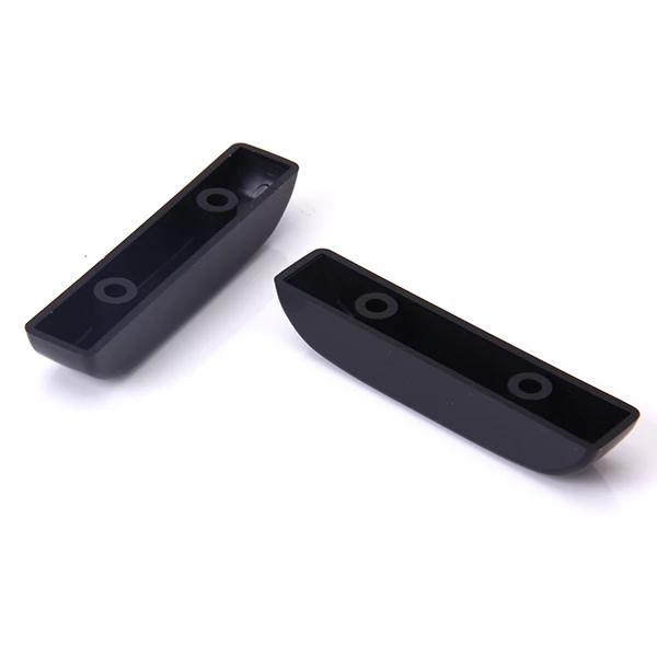 Black 3 Ply Pickguard for PB Precision Bass + 2pcs Thumb Rest Tug Bar Finger Pull for Electric Bass Replacement