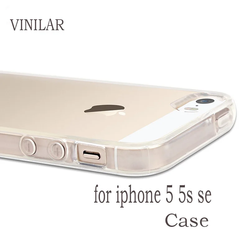 Ultra Thin TPU Origina phone bag case for iphone 5s Transparent Case for iPhone 5s se 5 Crystal transparent Silicon Back Cover iphone 6s plus phone case