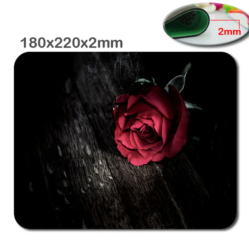 220 мм * 180 2 DIY HD розовый прямоугольный Нескользящий Резиновый 3D быстрой печати