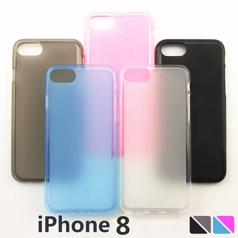 5 colors TPU cases For Apple iPhone 8 8G Case Bumper Cover
